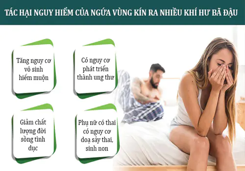 Tác hại quan hệ bị ngứa bệnh lý không điều trị