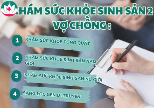 Những hạng mục khám sức khỏe sinh sản 2 vợ chồng