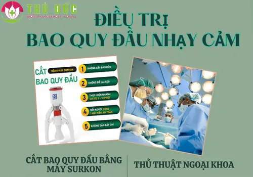 Cách làm giảm bao quy đầu nhạy cảm hiệu quả, an toàn tại Phòng khám Việt Khang