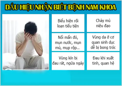 Dấu hiệu bệnh nam khoa cần đi khám ngay