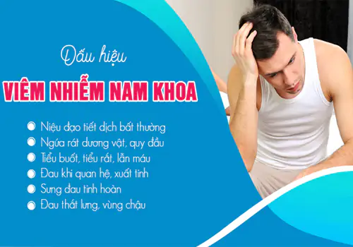 Dấu hiệu bệnh nam khoa cần đi khám ngay