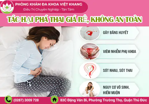 Tiềm ẩn tác hại nguy hiểm khi uống thuốc phá thai không thành công